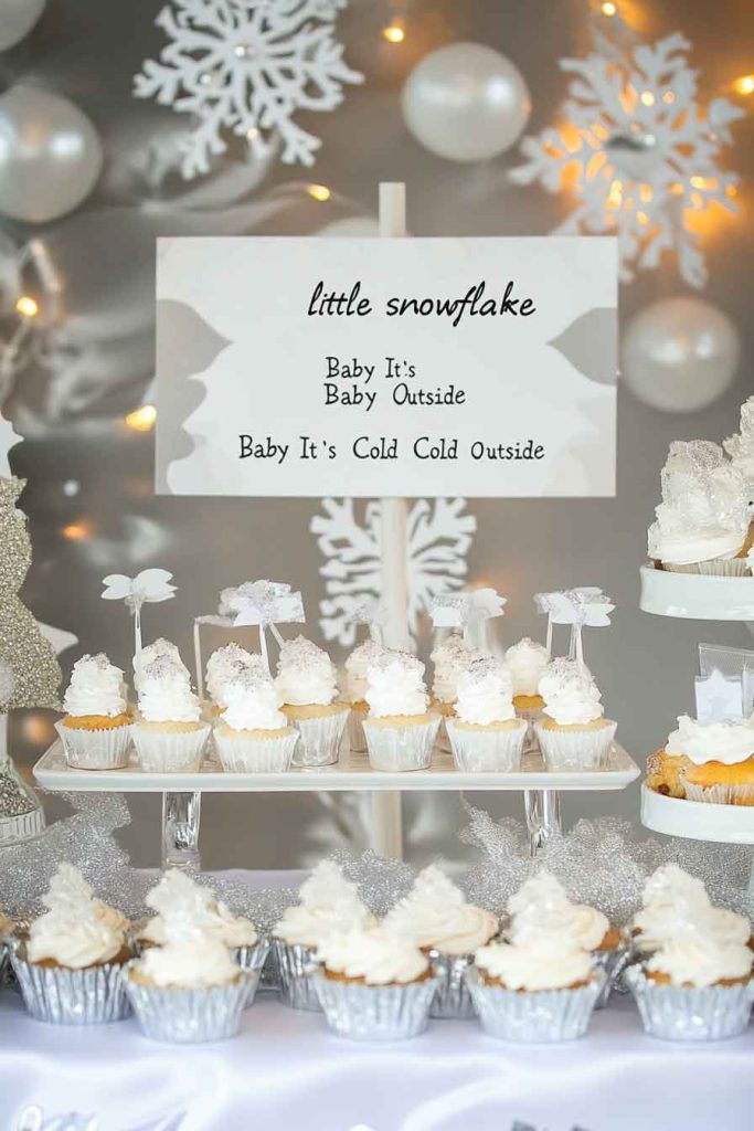 Little Snowflake Gender Neutral Baby Shower