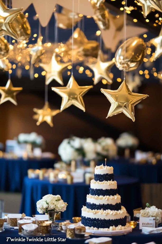 Twinkle Twinkle Little Star Winter Baby Shower