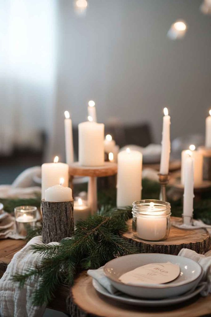 Nordic Winter Baby Shower with Hygge Elements