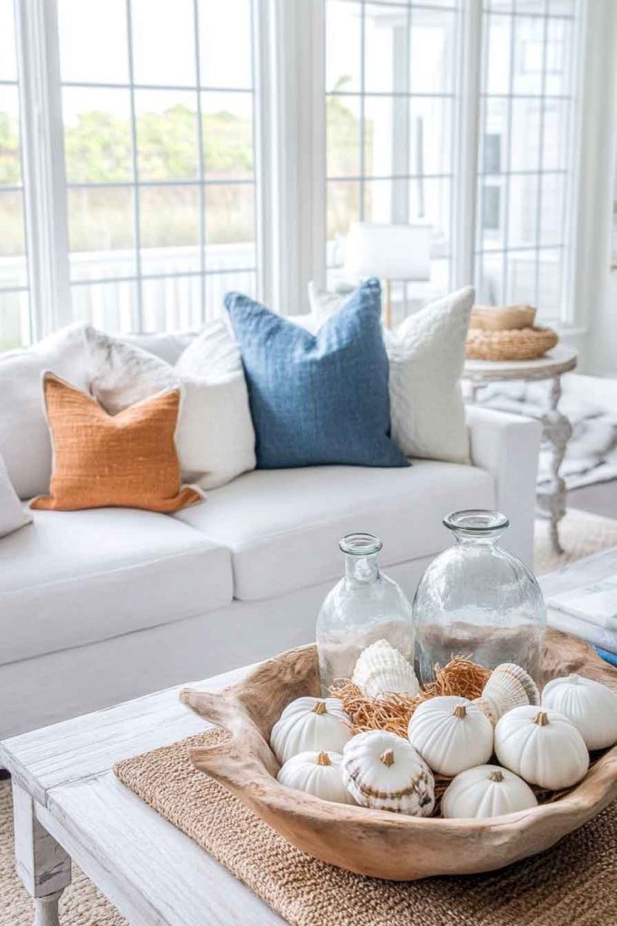 Coastal-Inspired Room with Autumn Beach Vibes