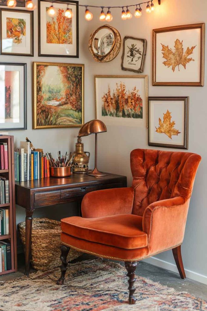 Artistic Studio Space with Fall Creative Energy