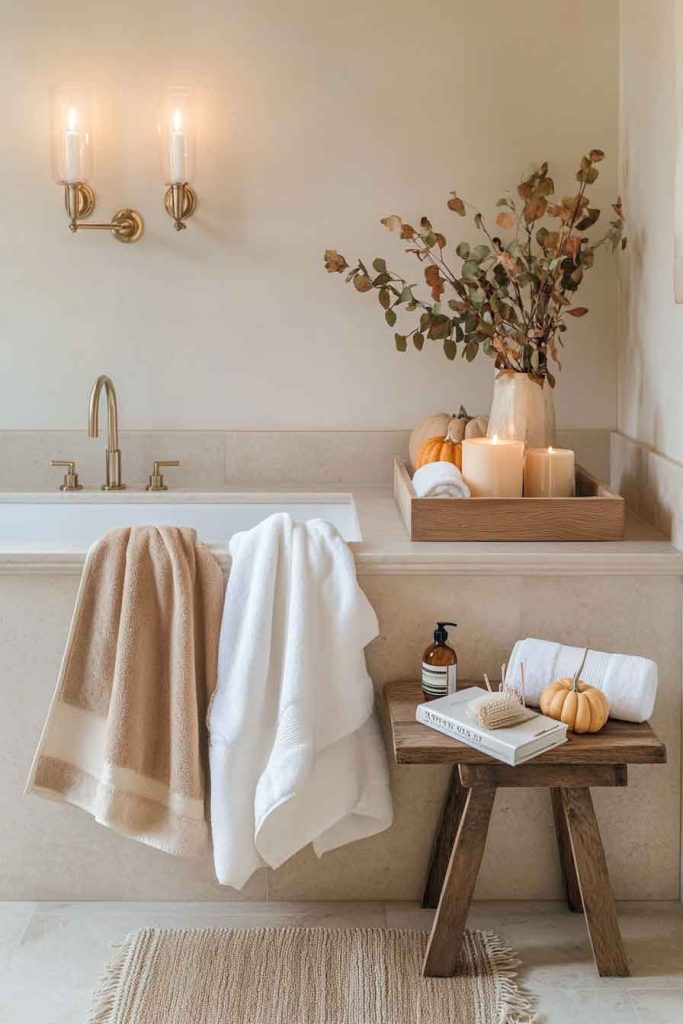 Master Bathroom with Spa-Like Fall Luxury