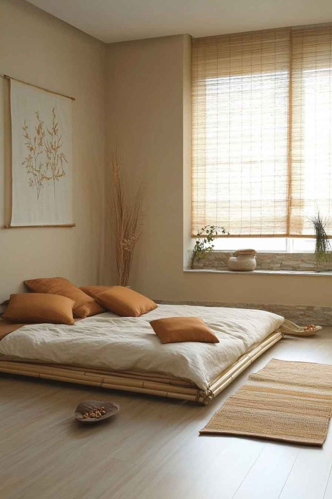 Zen-Inspired Fall Bedroom