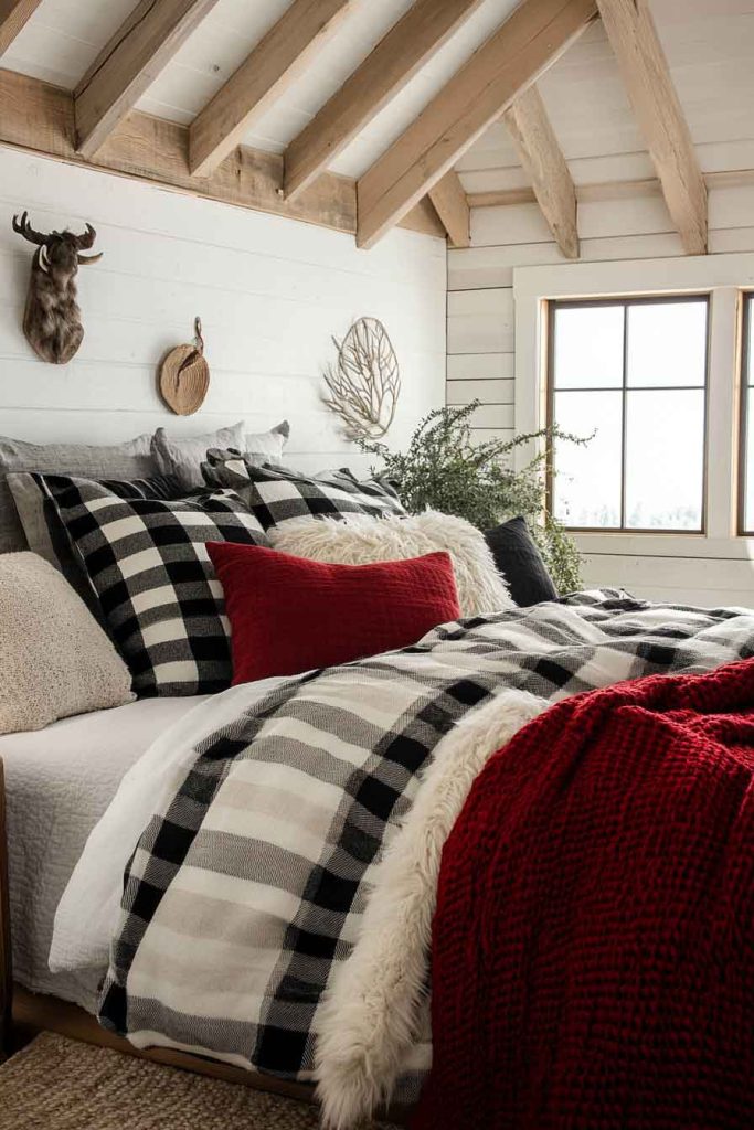 Buffalo Check Bedding with Cabin Vibes