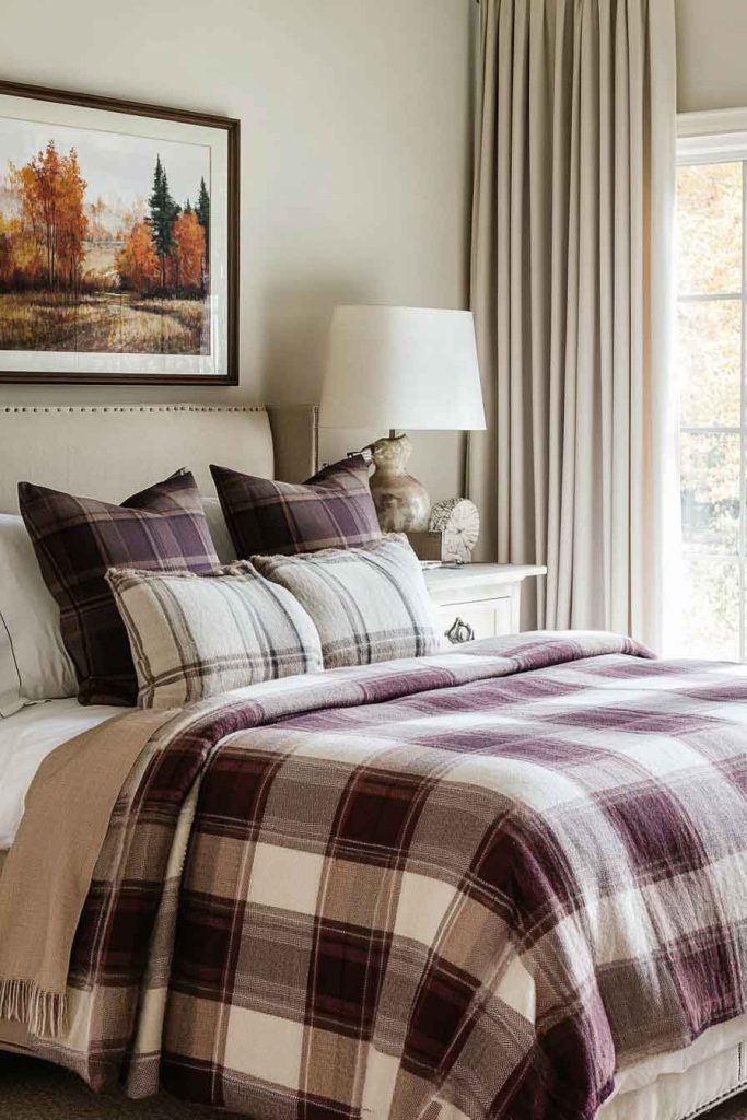 Mixed Plaids in Coordinating Colors