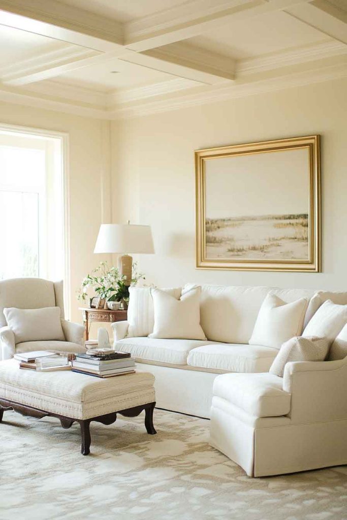 Refined Living Room with Quality Upholstery