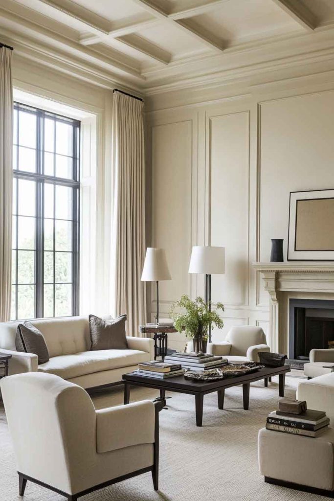 Timeless Living Room with Classic Proportions