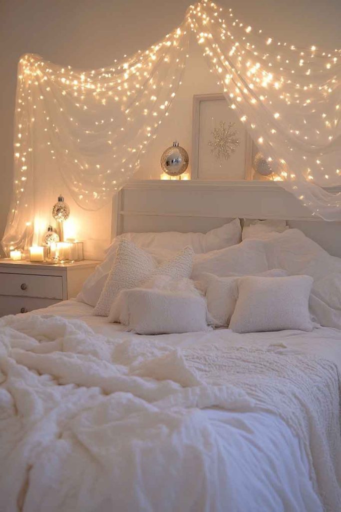 Master Bedroom with Romantic Lighting