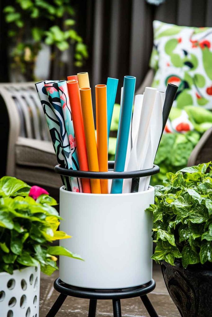 PVC Pipe Umbrella Stand