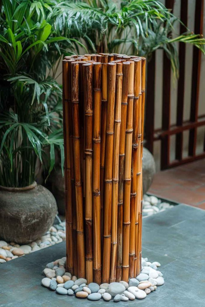 Bamboo Umbrella Stand