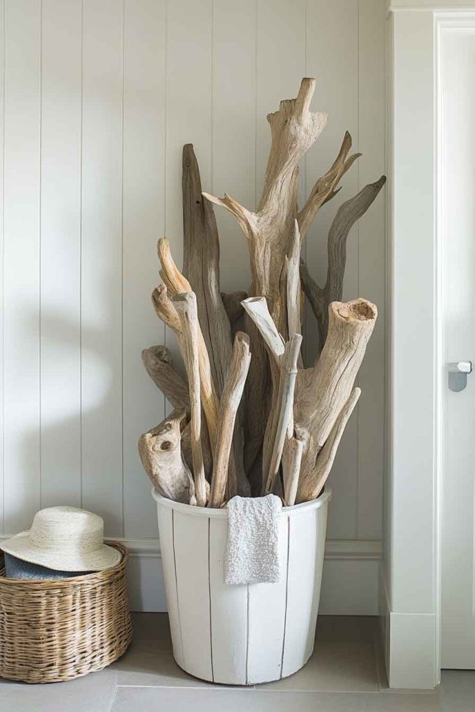 Driftwood Umbrella Stand