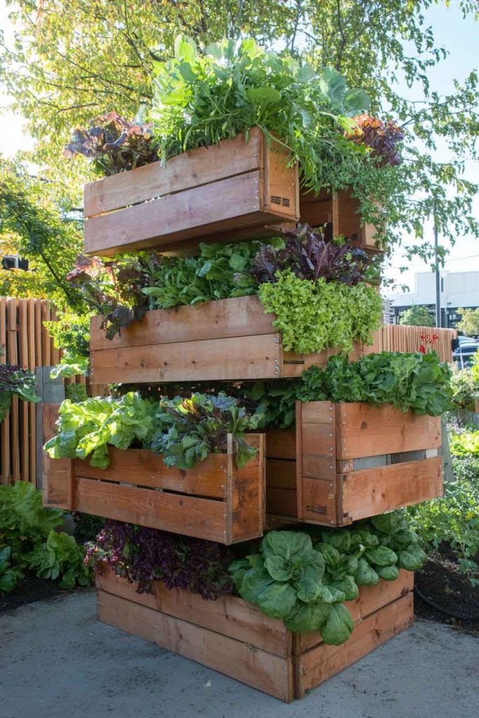 Vertically Stacked Modular Raised Beds