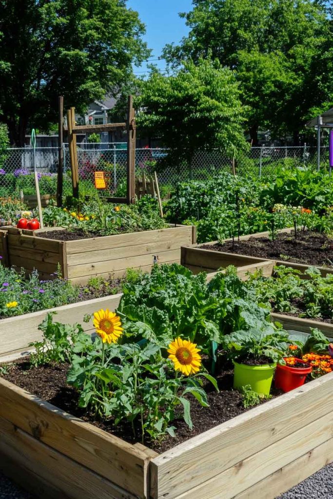 Children's Accessible Low-Height Raised Bed