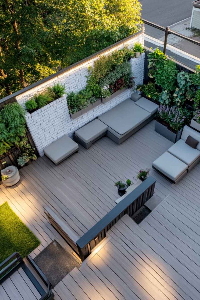 Social Media Content Creator's Two-Level Deck