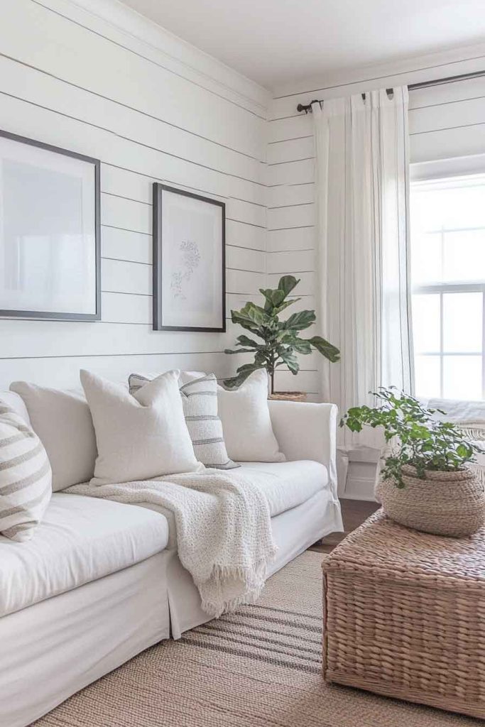 Install Shiplap or Board and Batten Walls