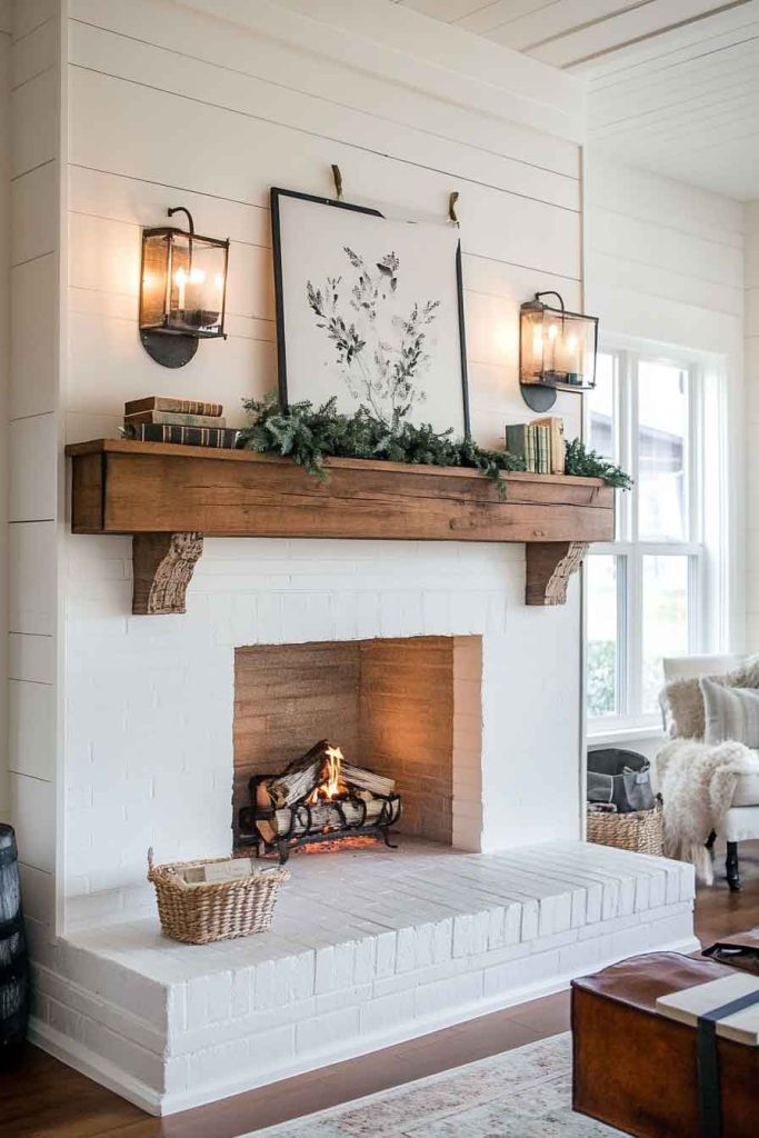 Include a Cozy Fireplace