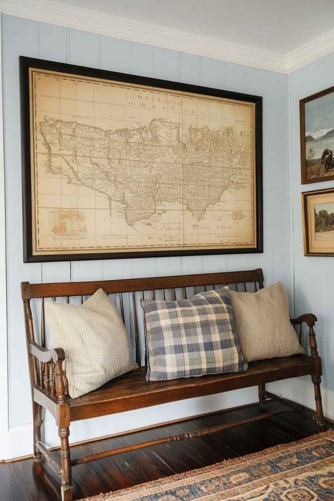Vintage Map Displays