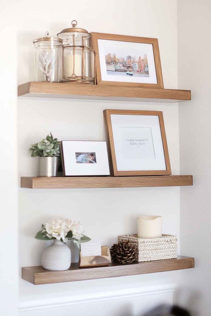 Floating Ledge Shelves