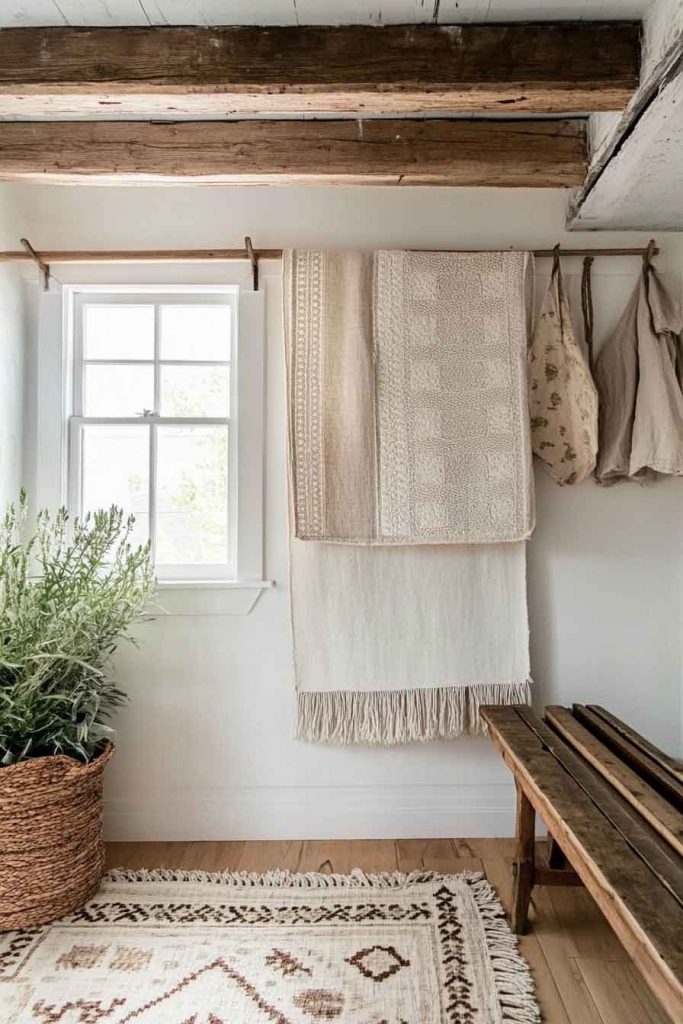 Farmhouse Textile Wall Hangings
