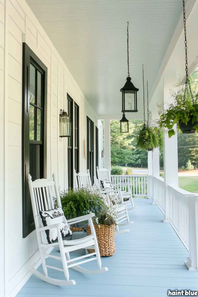 Covered Porch Ceiling