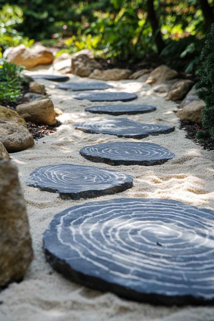 River Rock Zen Garden