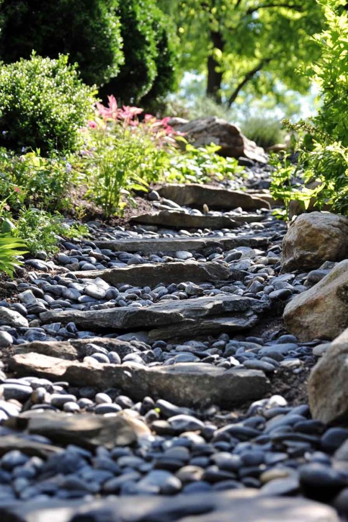 River Rock Slope Stabilization