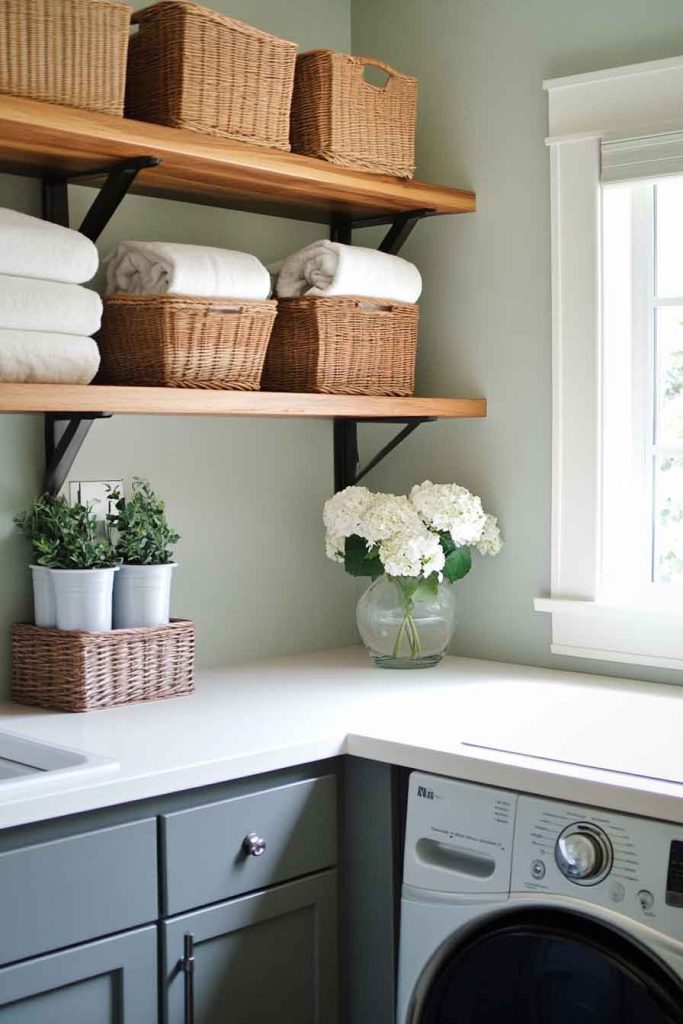 Open Shelving for Easy Access