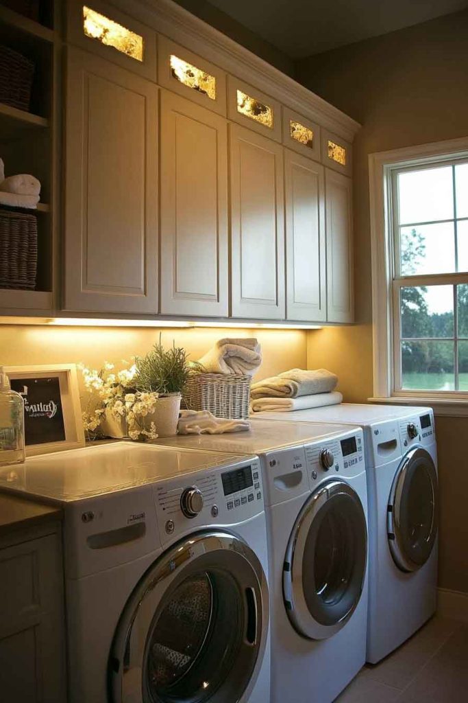 Cabinet Lighting for Visibility