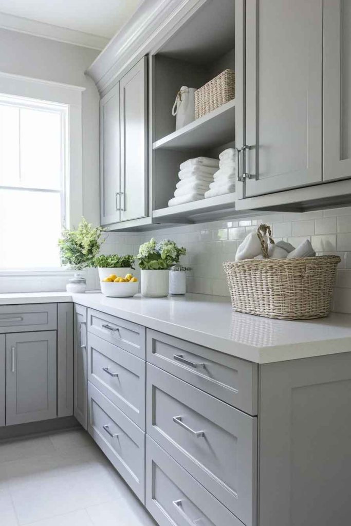 Gray Cabinets for Modern Style