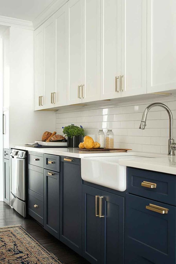 Two-Tone Cabinet Design