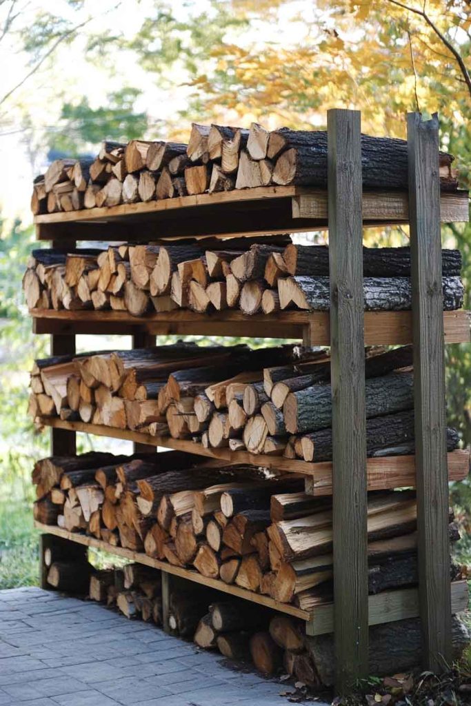 Firewood Storage Rack