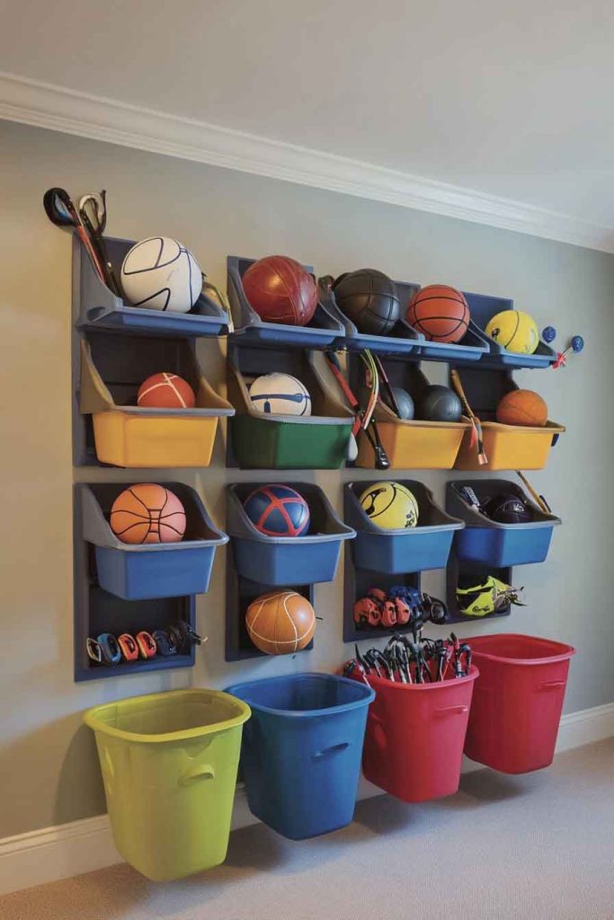 Sports Equipment Organizer