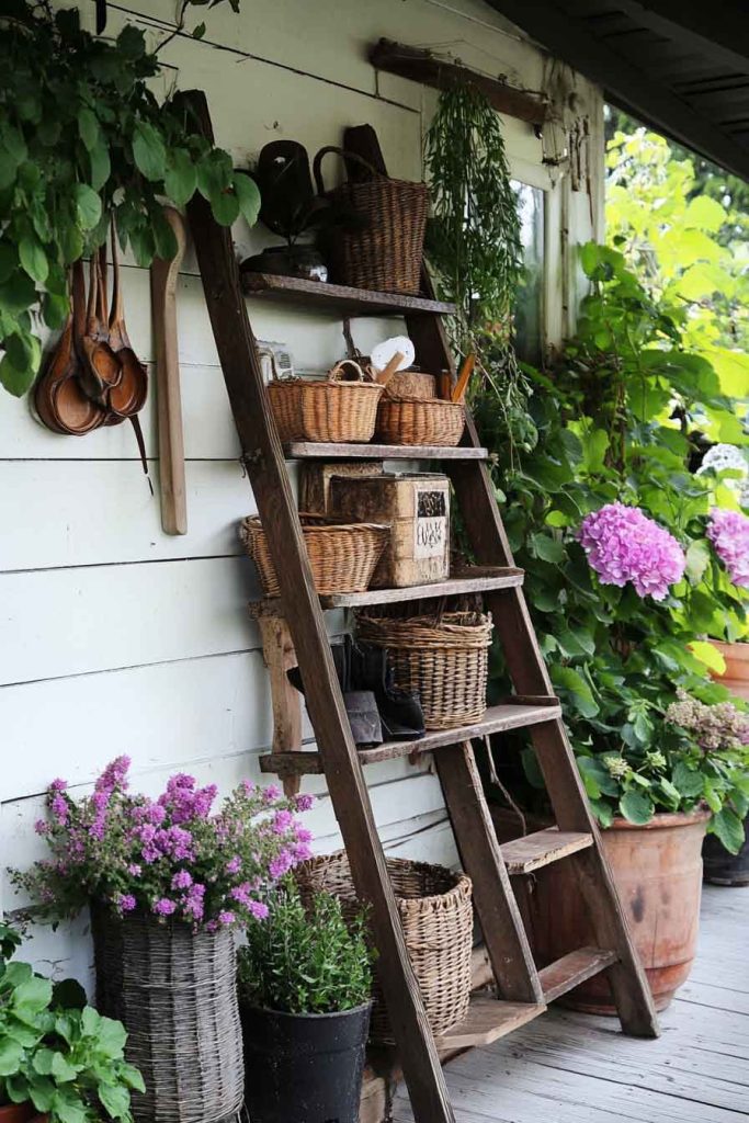 Ladder Storage Solution