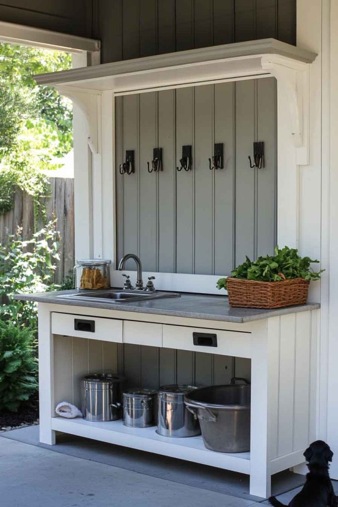 Outdoor Pet Supply Station