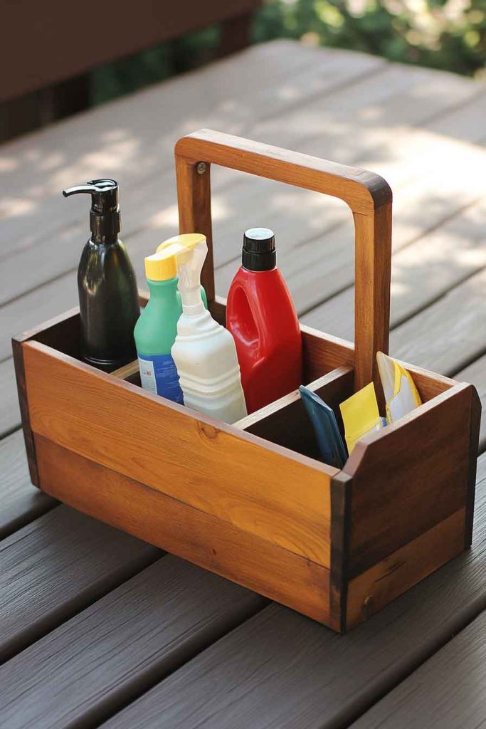 Outdoor Cleaning Supply Caddy