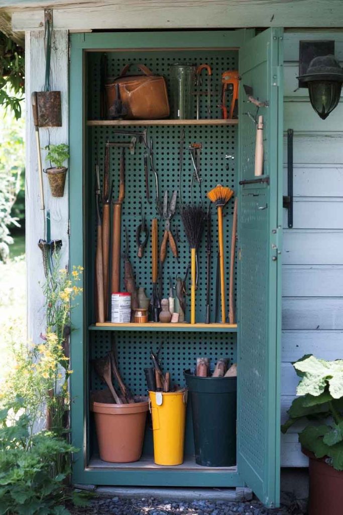 Garden Tool Cabinet