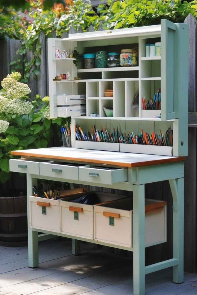 Outdoor Craft Storage