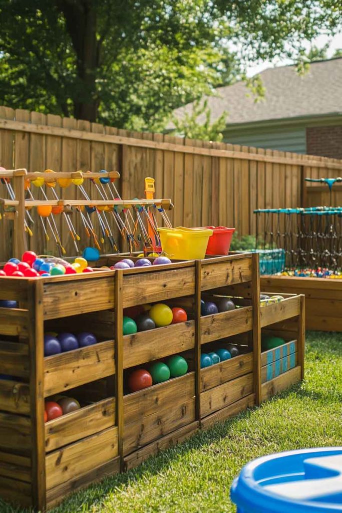 Outdoor Game Storage