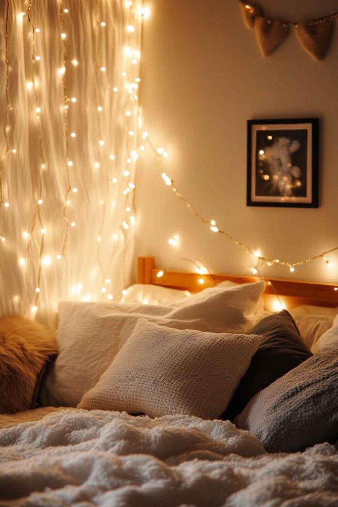 Add String Lights for Warmth