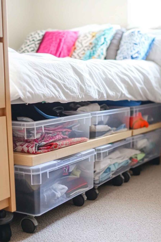 Use Under-Bed Storage
