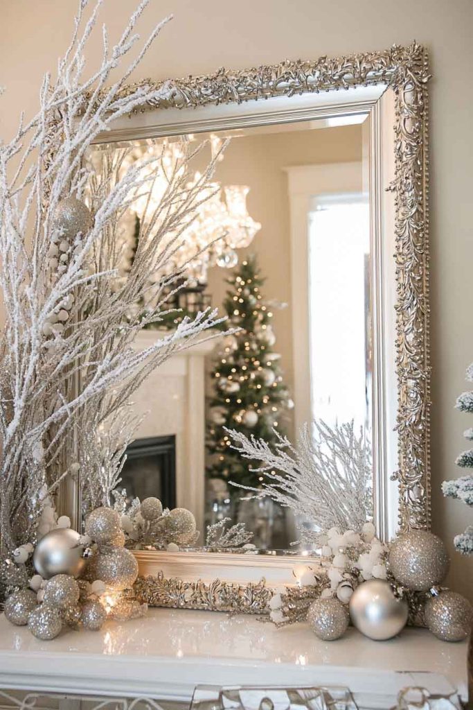 Winter Wonderland Mirror Frame
