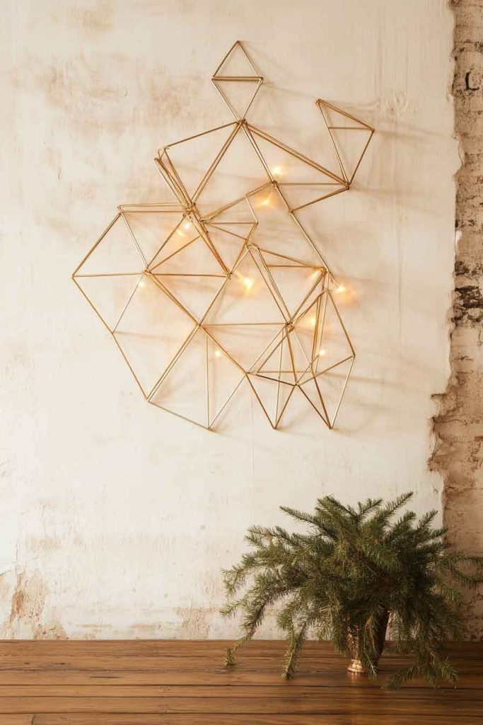 Modern Geometric Ornament Installation