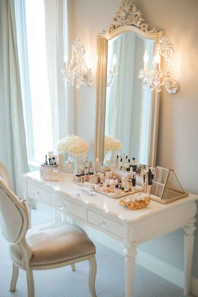 Mirror and Vanity Area