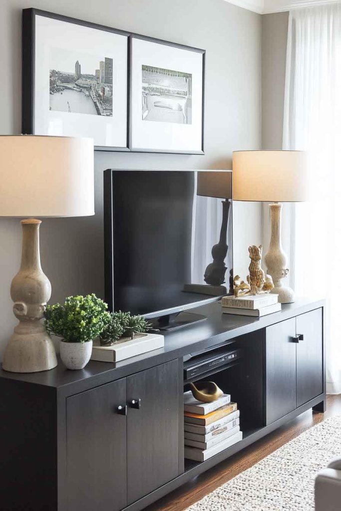 Create a Media Console Display