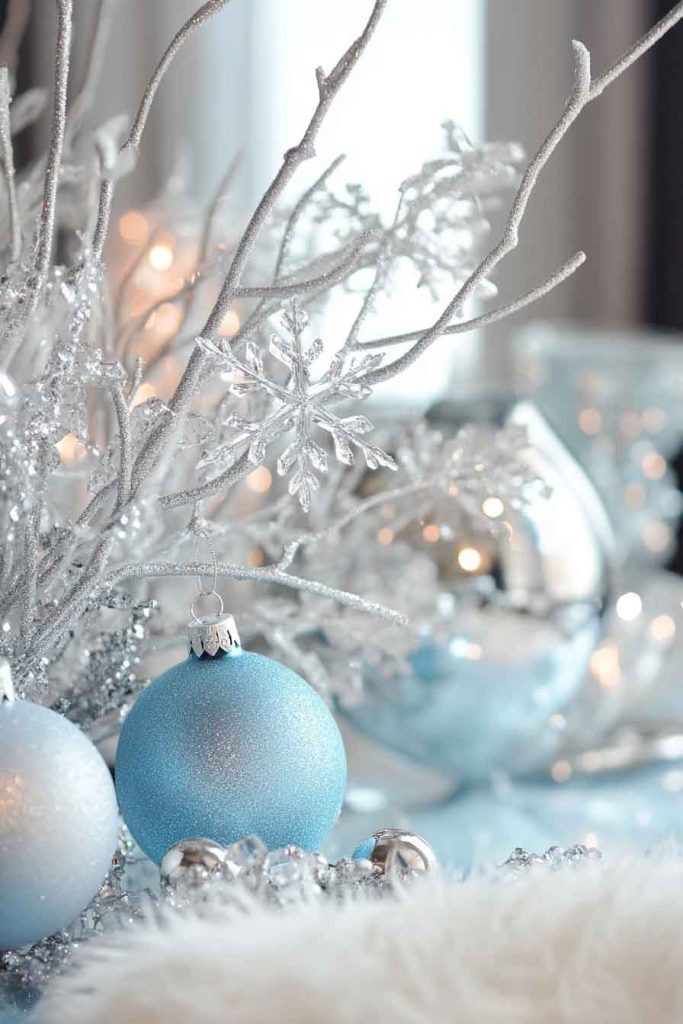 Crystal and Ice Blue Elegant Theme