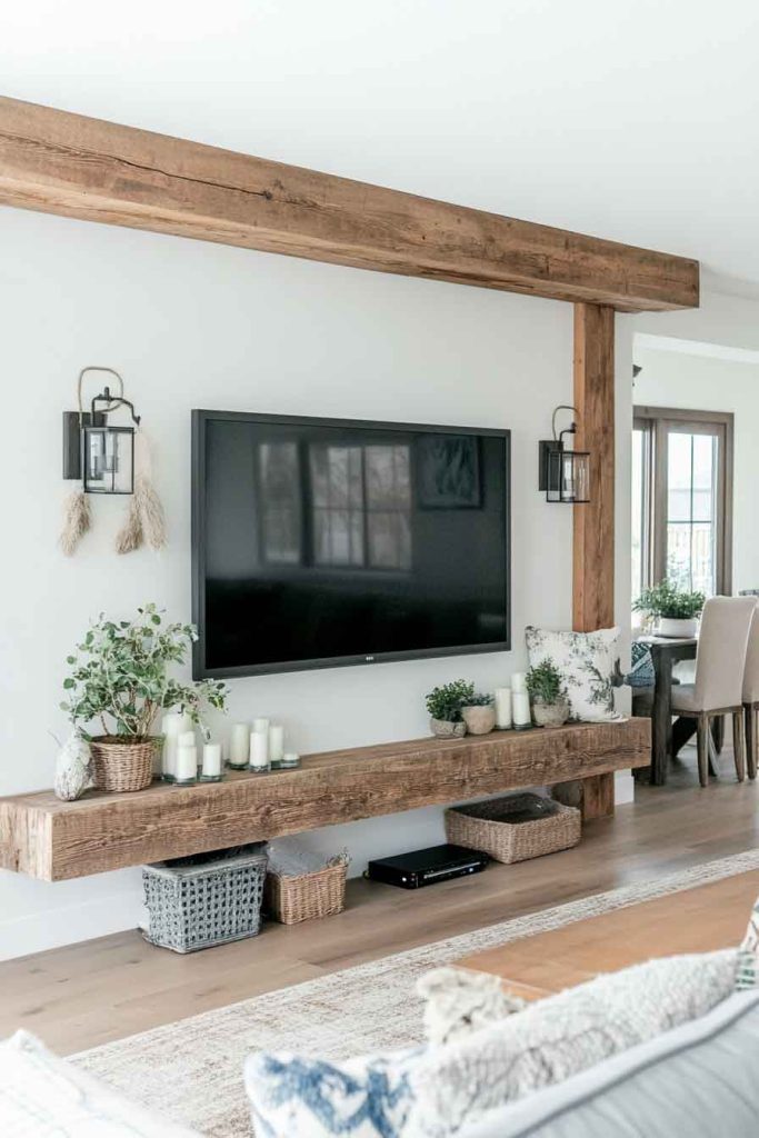 Add a Wooden Accent Beam