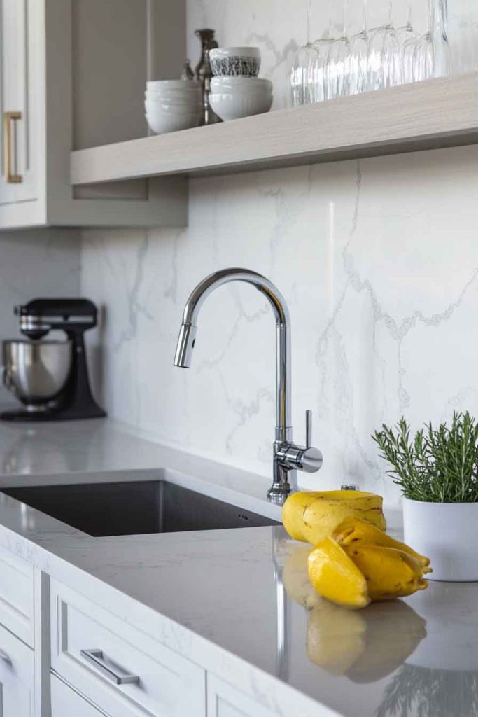 Quartz Backsplash