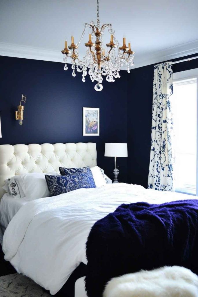 Navy Blue Walls