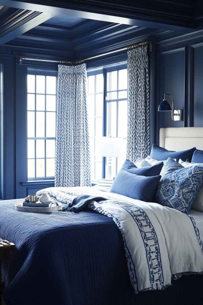 Layering Navy Blue Tones