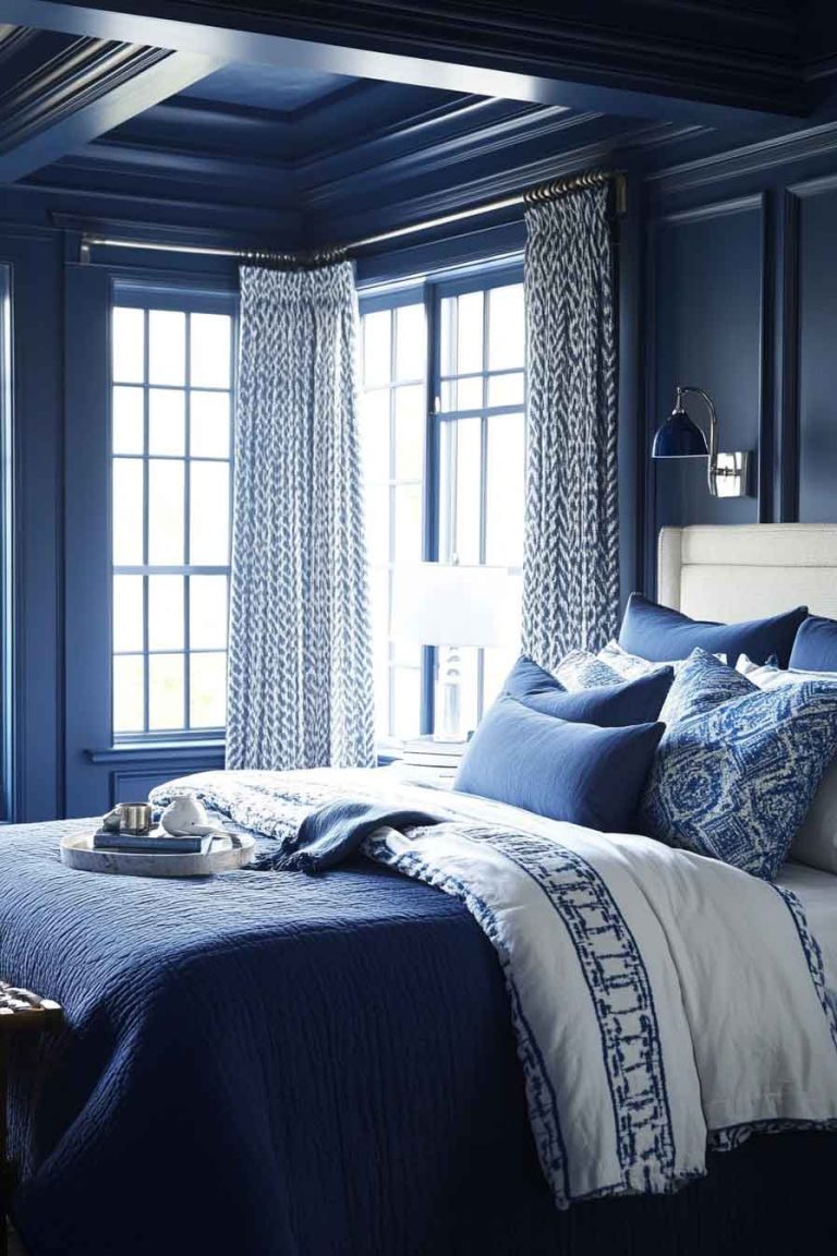 28 Navy Blue Bedroom Ideas